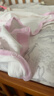 欢喜小熊新生儿连体哈衣春夏季宝宝纯棉护肚爬服0-6个月新生婴儿蝴蝶衣 实拍图