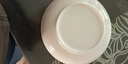 泰鑫兴10英寸（26cm）2只装 陶瓷釉下彩白瓷盘子菜盘果盘家用深盘 实拍图