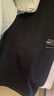 拇指白小T二代水光短袖T恤男女26春夏新品三防纯棉白小丅 黑色男款 5XL 实拍图