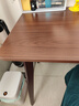 米客米家（MIKEMIJIA） 米客米家 电脑桌实木腿桌椅组合简约家用卧室学生写字台简易小桌 原野橡木色80*55*75 实拍图