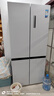美的（Midea）508L十字门冰箱双系统双循环除菌净味大容量一级能效风冷无霜以旧换新白BCD-508WSPZM(E)国家补贴 实拍图
