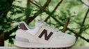 NEW BALANCE NB574官方休闲鞋女鞋复古舒适秋冬透气网鞋礼物轻便百搭运动鞋 米白色 WL574RCF 39 (脚长25cm)尺码详询客服 实拍图