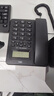得力（deli）电话机座机 固定电话 办公家用  免提通话 大字按键 来电显示  33490黑 实拍图