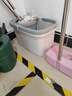 百家好世旋转拖把32cm拖布127cm杆长2棉头家用一拖净免手洗2025款甩干桶 实拍图