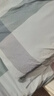 无印良品A类全棉枕套100%纯棉枕头套枕芯套枕巾48x74cm对装 兰格 实拍图