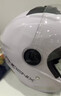 凤凰（Phoenix）新国标A类3C认证电动车摩托车头盔双镜片防雾防风保暖亮白 男女四季通用电瓶车3/4半盔冬季安全帽 实拍图