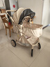 可美嘉婴儿推车可坐可躺轻便折叠新生儿双向婴儿车高景观宝宝手推车 香槟金Pro Max+(全罩+轻便护脊) 实拍图