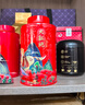 八马茶业 红茶 大红袍 铁观音 普洱 龙井茶 任选 茶叶自己喝 罐装 赠礼袋 300g（金骏眉+正山小种+大红袍） 实拍图