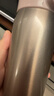 膳魔师（THERMOS）不锈钢保温杯简约轻量弹盖水杯车载便携生日礼物学生可刻字JNL JNL-501金色 500ml 实拍图