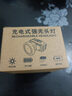 【超长续航】强光头灯高亮远射充电野外大容量锂电超长续航矿灯 400毫安内置锂电池电显款 银色 实拍图