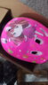 EVERVON轮滑鞋儿童溜冰鞋男女童旱冰鞋KJ-337粉色附护具头盔M号适35-38码 实拍图