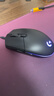 罗技（G）G102第二代游戏鼠标 RGB流光灯效鼠标 轻量化  游戏级8000DPI传感器 黑色 200-8000DPI 实拍图