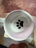 甜浪海猫碗陶瓷猫粮碗狗碗猫食盆猫咪喝水碗高脚斜口防打翻护颈喂食碗 实拍图