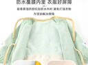 9i9宝宝吃饭罩衣秋冬加厚外穿防水长袖儿童幼儿园画画衣兔子A128 实拍图