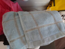 京东京造全棉毛巾小方巾7A级抗菌防螨纯棉方巾柔软舒适吸水洗脸擦汗 4条装 实拍图