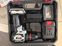欧莱德21V无刷冲击电钻手电钻电动螺丝刀充电式双速锂电钻工具箱套装 实拍图