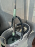 好媳妇旋转拖把38cm2个棉头 液压杆双驱动免手洗家用一拖净不锈钢篮 实拍图