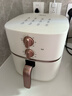 美的（Midea）空气炸锅免翻面双旋钮家用大容量5.3L多功能空气炸锅蒸烤一体热风循环金属内腔 MF-KZE535J5 实拍图