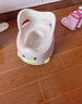 世纪宝贝（babyhood）儿童马桶坐便器 男女宝宝卡通小马桶 稳固大靠背114淘气鸭 藕粉 实拍图