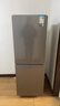 华凌美的出品180升双开门两门小户型家用租房宿舍冰箱可冷藏冷冻小巧不占地低音运行HR-189 实拍图