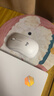 罗技（Logitech）M221 轻音鼠标 无线鼠标 办公鼠标 对称鼠标 带无线微型接收器 米白色 实拍图