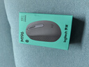 罗技（Logitech）M196 无线蓝牙鼠标 办公鼠标 笔记本商务办公家用 小巧便携 对称手型 石墨灰 实拍图