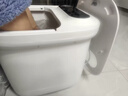 美的（Midea）泡脚桶足浴盆电动泡脚盆按摩全自动加热2025实用洗脚盆智能恒温家用 情人节礼物送男女朋友 仿真滚轮按摩+热切断体过热保护+漏保开关 生日礼物送爸爸妈妈婆婆父亲母亲老人长辈实用高档养生 实拍图