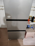 海尔（Haier）「真省电」310L三门冰箱黑金净化一级能效风冷无霜BCD-310WGHD3E7WV(银)国家补贴 实拍图