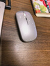 SUOYING【TOP榜第一名】无线鼠标蓝牙静音可充电办公无限声笔记本电脑平板游戏适用小米华为荣耀联想苹果 尊享【高精准芯片丨加强续航丨七彩呼吸灯丨可充电】银 适用华为苹果小米惠普华硕联想荣耀macb 实拍图