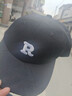 【热巴同款】加大棒球帽帽子男女大头围显脸小春夏字母百搭棒球帽 刺绣款-黑色 实拍图