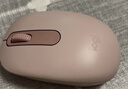罗技（Logitech）M196 无线蓝牙鼠标 办公鼠标 笔记本商务办公家用 小巧便携 对称手型 玫瑰粉 实拍图