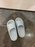 朴西新款EVA踩屎感厚底拖鞋女士居家室内情侣拖鞋男 净水色 39-40 实拍图