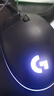 罗技（G）G102第二代游戏鼠标 RGB流光灯效鼠标 轻量化  游戏级8000DPI传感器 黑色 200-8000DPI 实拍图