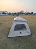 骆驼（CAMEL）帐篷户外便携式折叠全自动露营黑胶防雨防晒野餐帐篷A027-2流沙金 实拍图