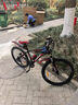 凤凰（Phoenix）儿童自行车山地车学生车脚踏车6-12-18岁童车 霸道 黑红色 24寸 实拍图