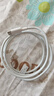 华为6A数据线 USB Type-C转USB Type-C 线长1m/高品质线芯/持久耐用 白色 实拍图