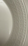 玛戈隆特 事事如意餐具纯白浮雕骨瓷餐具餐盘整套散件组合 21.5CM*4CM汤盘 1头 实拍图
