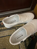 回力官方经典男女板鞋夏季一脚蹬男鞋休闲老北京帆布鞋男透气布鞋子男 白色/903【W标款】 36 实拍图