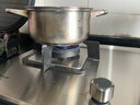林内（Rinnai）家用燃气灶天然气灶具嵌入式 大火力双眼猛火灶 不锈钢面板 钢化玻璃面板 二级能效 以旧换新 2E08M【5.0KW+可调底盘+二级能效】 实拍图