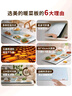 美的（Midea）折叠暖菜板2025新款石墨烯速热饭菜加热板家用多功能保温板加热杯垫热牛奶神器年货节HBU8045FZPro 实拍图