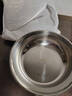 【不锈钢】和面盆厨房烘焙家用火锅盆洗菜打蛋汤锅盆醒面盆料理盆 32cm【热卖款】不锈钢 和面盆 实拍图