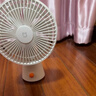 米家小米桌面小风扇 静音超静音台式手持迷你便携充电风扇小型 户外露营宿舍办公室家用 7羽叶大风量 实拍图