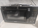格兰仕（Galanz）微波炉家用微蒸烤煮四合一体机 光波速热省电23L大容量平板易清洁5段火力均匀速热智能菜单X60(B0) 实拍图