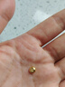 实时金【足金9999】黄金水贝黄金金豆子金锭送人节日礼物投资收藏理财 金豆豆1g【带证书】 实拍图