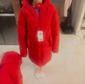 巴拉巴拉童装儿童羽绒服女男童2025新款冬中长款加厚保暖外套纯色连帽衣服 实拍图