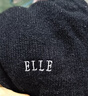 ELLE【100%绵羊毛】无缝一体高领毛衣女2025秋装新款软糯毛针织衫 黑色（升级款） S 实拍图