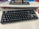 ikbcW200无线键盘键盘87键 机械键盘键盘办公打字手感好樱桃键盘键盘电竞游戏新年礼物  黑色红轴 实拍图