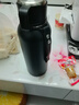 保温杯男士款大容量茶水分离泡茶水壶316不锈钢底学生便携水杯子 曜石黑1000ML 实拍图