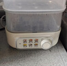 美的（Midea）煮蛋器蒸蛋器双层家用迷你小蒸锅 早餐鸡蛋羹自动断电防干烧便携式家用MZ-ZDE2015D 实拍图