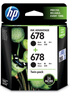 惠普（HP）678原装黑色双支装墨盒 适用hp 1018/2515/1518/4648/3515/2548/2648/3548/4518打印机 实拍图